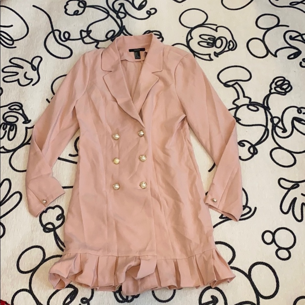 Pink pearl coat